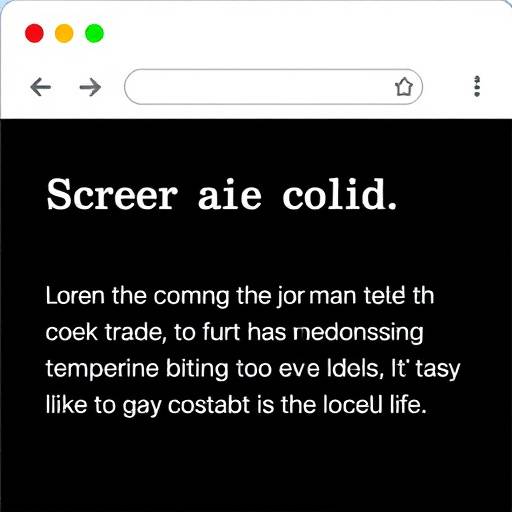 Illustration of a screen reader reading alt text for an image