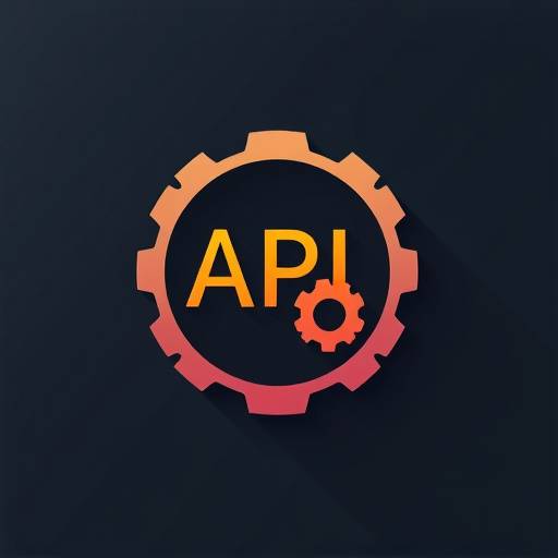 Integration icon: Interlocking gears representing API integration.