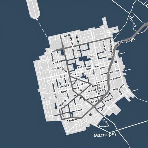Map showing the location of Mamopay Headquarters at 123 Innovation Avenue, Tech District, San Francisco, CA 94107