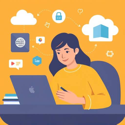 Visual illustrating different ways data is used, such as for improving services, personalization, and communication